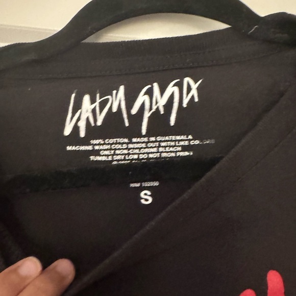 Women’s Lady Gaga Graphic T-Shirt - Size S (runs small) - Picture 2 of 3